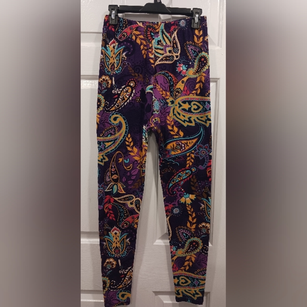 Viv Paisley Leggings OS